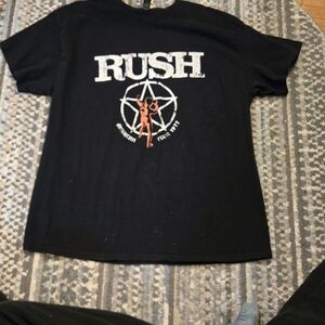 Black Rush Graphic T-Shirt In A Mens Size Xl. Euc